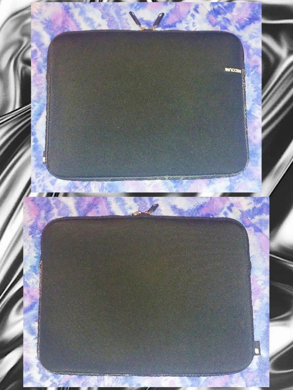 Incase brand Black 15” Neoprene Notebook Sleeve Case w/Dual Zippers